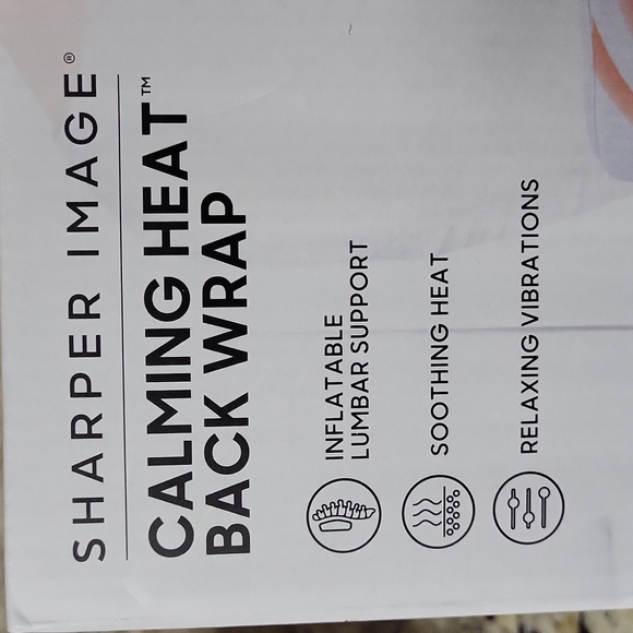 Sharper Image Calming Heat Back Wrap - Picture 3 of 11